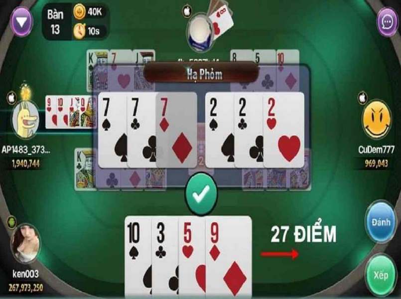 Tính điểm game bài tá lả như thế nào?